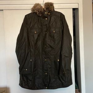 Barbour wax parka